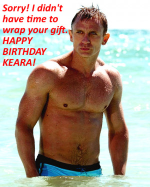 Thread: Happy (Pre-Emptive) Birthday, Keara!