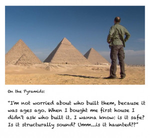Karl's Quotes and Pictures From Egypt