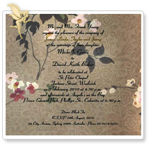 Wedding invitation verses and wording examples