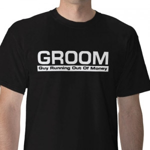 Groom Guy Running Out Of Money