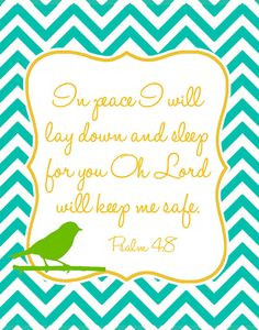 ... to sleep the night before Hope's surgery only because of this verse