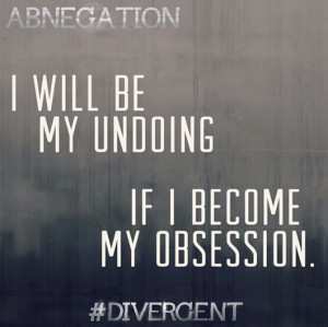 could never be Abnegation... It would be way too difficult.