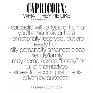 Capricorn: What They’re Like. For much more on the zodiac signs ...