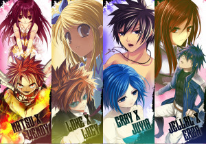 Anime Fairy tail characters !