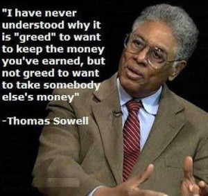 ... , but not greed to take somebody else's money