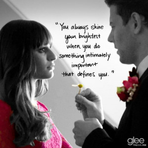 Finchel :( #Glee