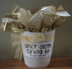 Senior Citizen Survival Kit