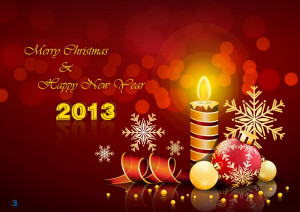 Merry Christmas& Happy New Year 2013 Greetings Specially for You