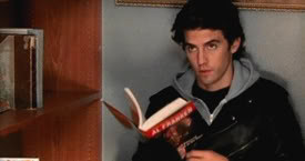 Jess Mariano of The Gilmore Girls reading Lies (and the Lying Liars ...