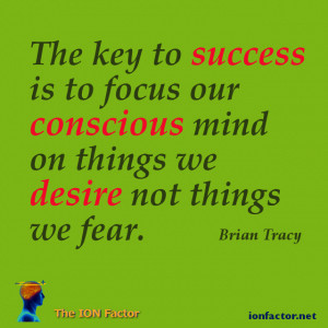 Fear Desire Success Conscious Mind Focus Meetville Quotes
