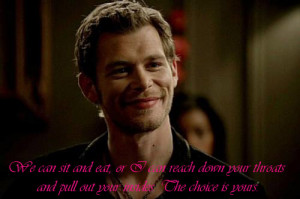 The 20 Most Unforgettable Klaus Mikaelson Quotes from The Vampire ...