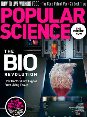 Popular Science Magazine Cover