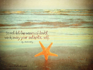 Starfish #Authentic self #quote