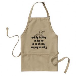 Funny Goat Sayings Aprons