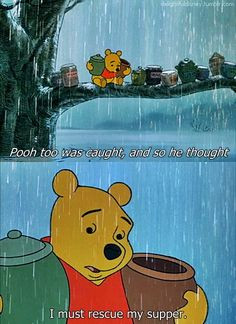 oh, pooh...been there, done that More