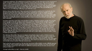 quote by George Carlin about politicians and what they really want ...