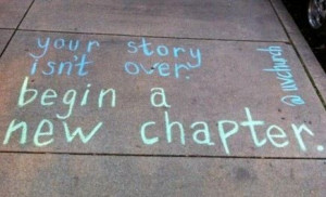 begin a new chapter