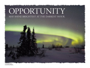 Opportunity Motivational Poster 4