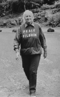 Peace Pilgrim in Hawaii - 1980
