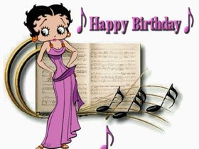Betty Boop Happy Birthday You