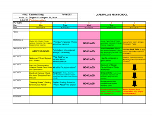 Lesson Plan Template 2 Excel Download picture