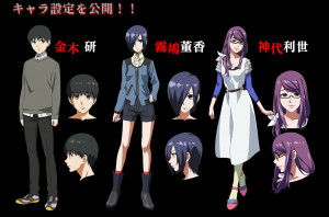 Tokyo Ghoul main characters revealed