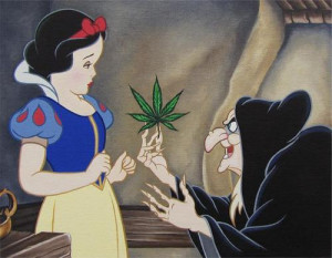 Disney Princesses Smoking Weed
