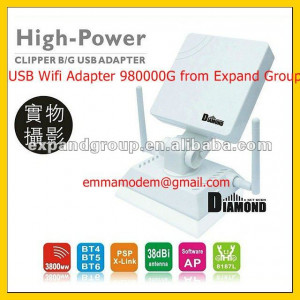 High Gain High Power USB Adapter 38dBi High Power Black Diamond ...