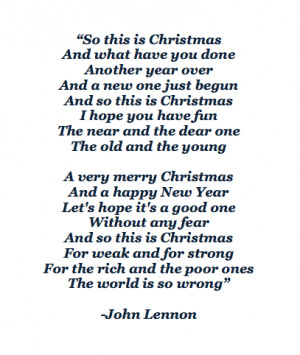 ... At Christmas Quotes ~ Tesori Belle . . .: So this is Christmas