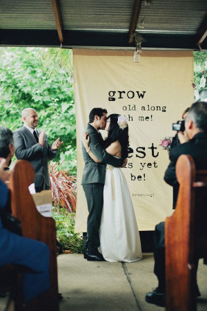 10 ways to use quotes in your wedding: http://www.stylemepretty.com ...