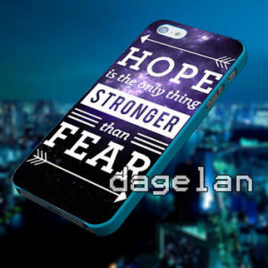 the hunger games hope quotes cover case for Samsung Galaxy s3 s4 s5 ...