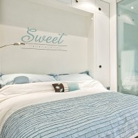 Stencil a wall quote like Sweet Dreams to personalize your space! http ...