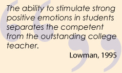 Building: Creating Positive Emotional Contexts for Enhancing Teaching ...