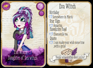 Ever After High OC: Eva Mirror blog by Kings-of-Queens
