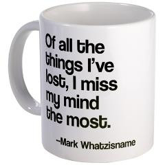 Funny retirement mug reads, 