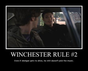 Supernatural Winchester Rules