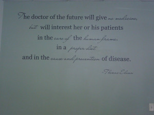 Doctor's Office Inspirational Vinyl Lettering
