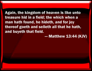 matthew 13 44 bible verse slides matthew 13 44 verse slide blank slide ...