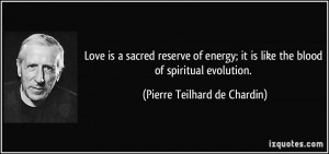 Love Sacred Reserve Energy...