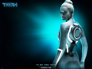 Tron Legacy Quorra Desktop
