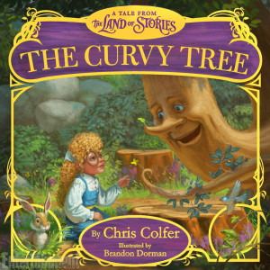See the cover for Chris Colfer's 'The Curvy Tree'