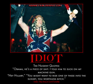 NRA Spokesman and Board of Director - Ted Nugent