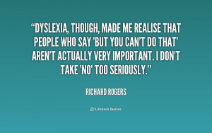 Quotes About Dyslexia