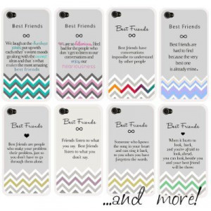 ... 4s Case with Best Friends Quote:Amazon:Cell Phones & Accessories