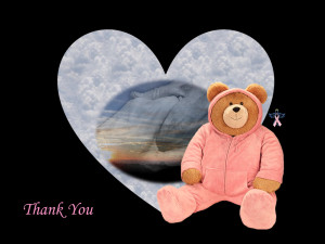 thank you note for those supporting breast cancer patients/awareness ...