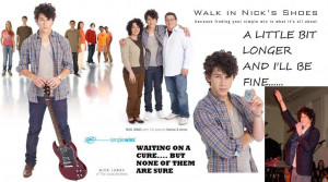 Nick Jonas Diabetes Wallpaper Background