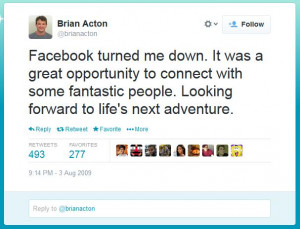 Brian Acton won: Facebook to acquire WhatsApp for $19 billion