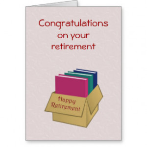 Congratulations on your retirement Office retire Greeting Cards