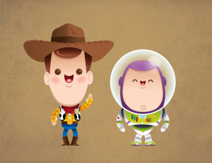 Disney Woody and Buzz