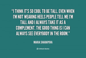 Quotes About Tall People